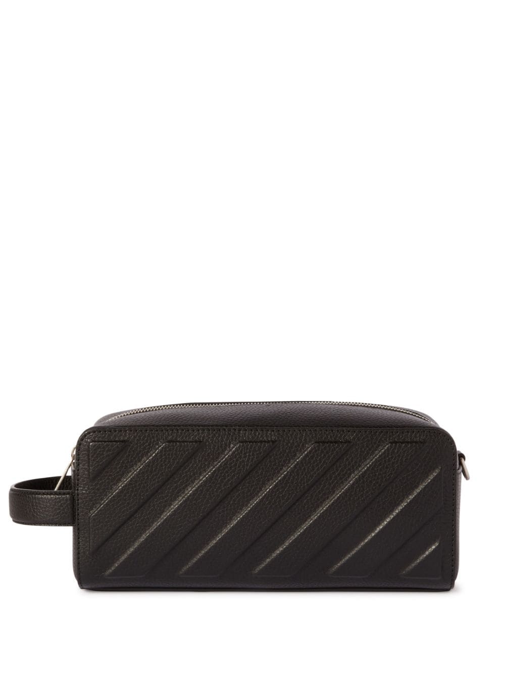 OFF-WHITE OFF-WHITE- 3d Diag Leather Clutch Bag