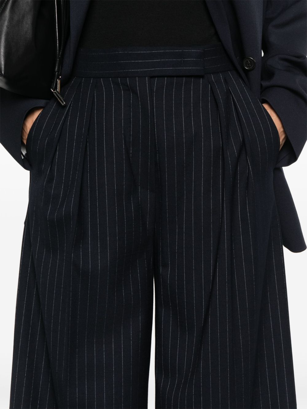 Max Mara MAX MARA- Wool Wide-leg Trousers