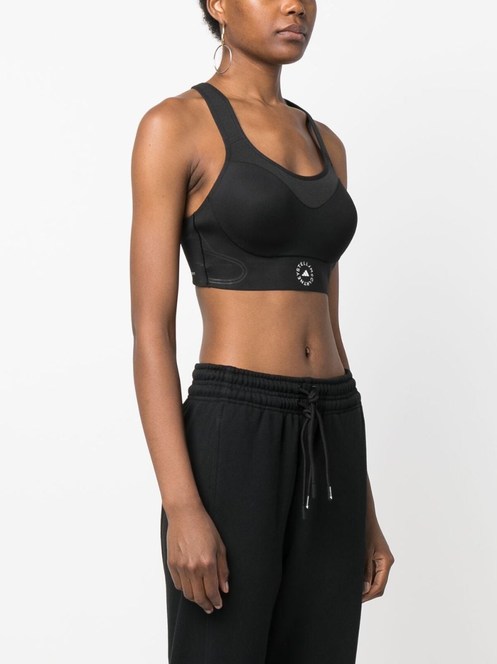 Adidas By Stella Mccartney ADIDAS BY STELLA MCCARTNEY- Logo Sports Bra