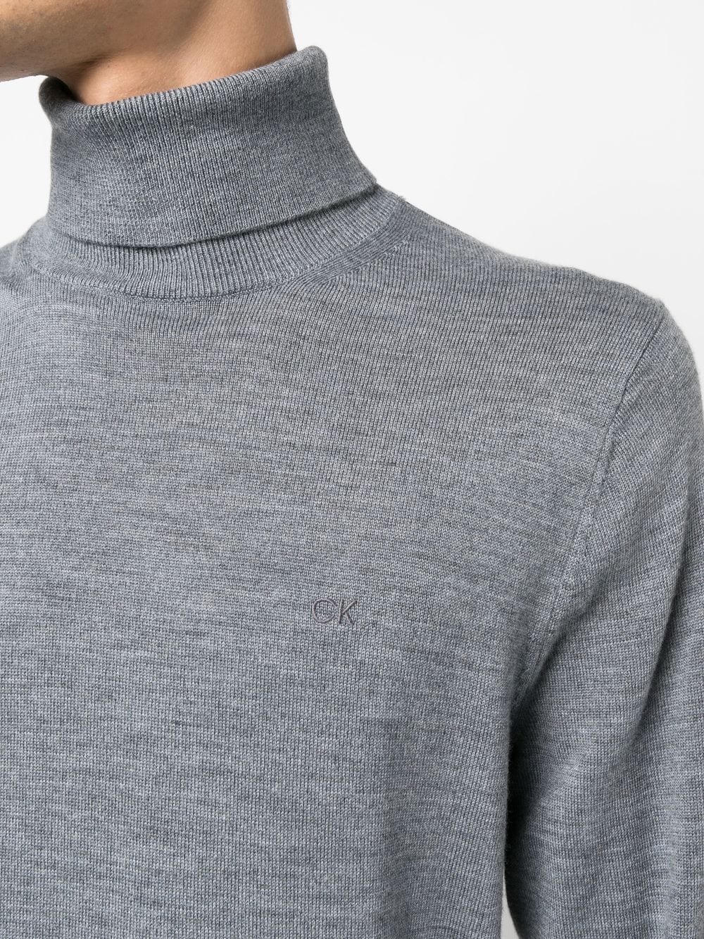 Calvin Klein CALVIN KLEIN- Wool Turtleneck