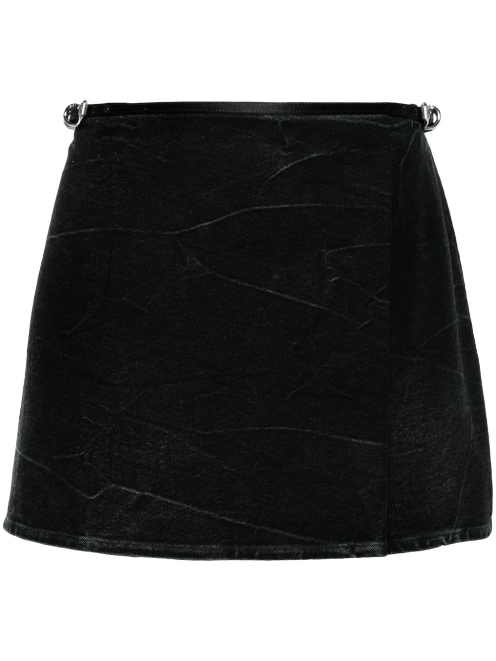 Givenchy GIVENCHY- Voyou Denim Mini Skirt