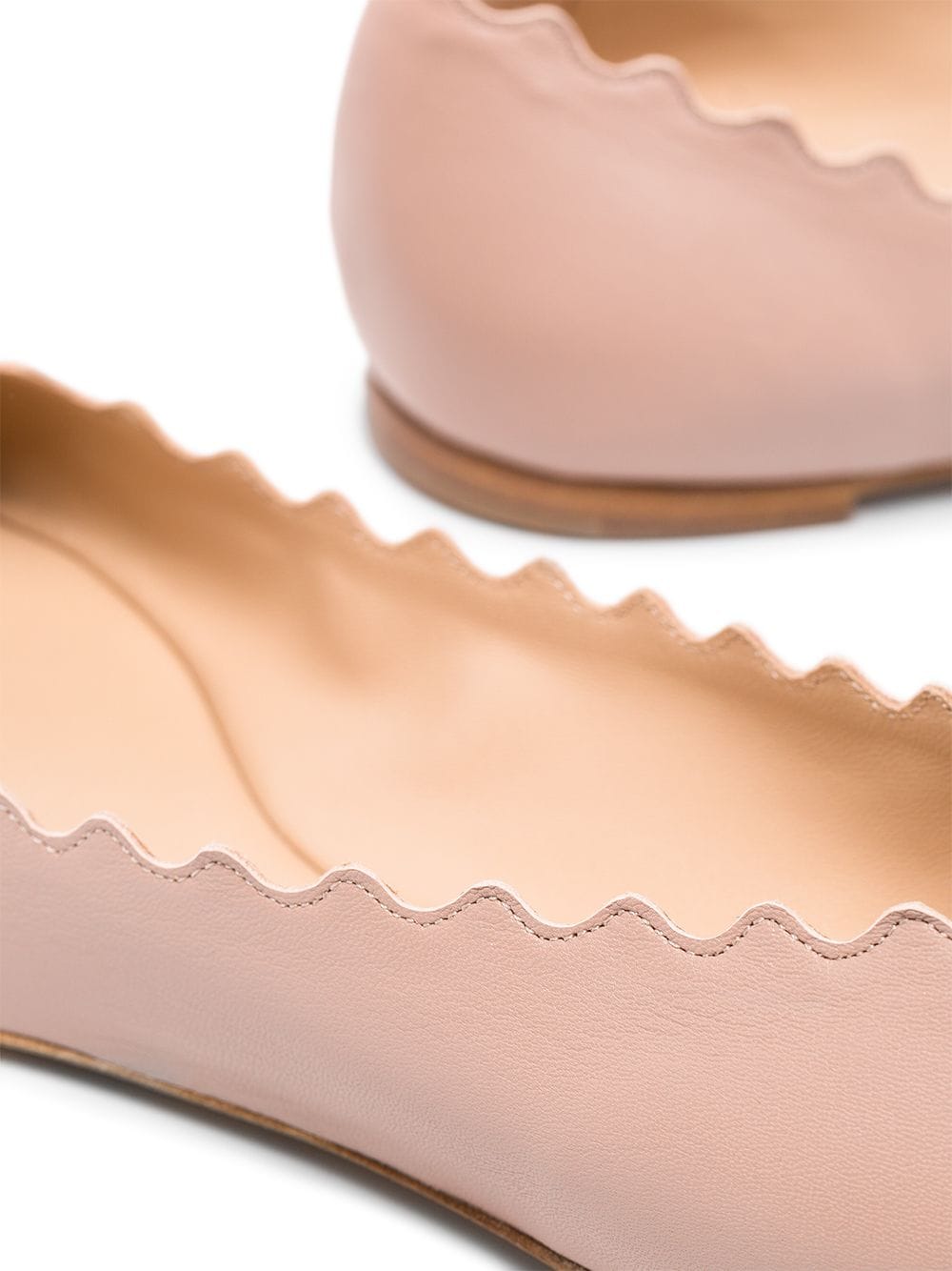 Chloé CHLOÉ- Lauren Leather Ballet Flats