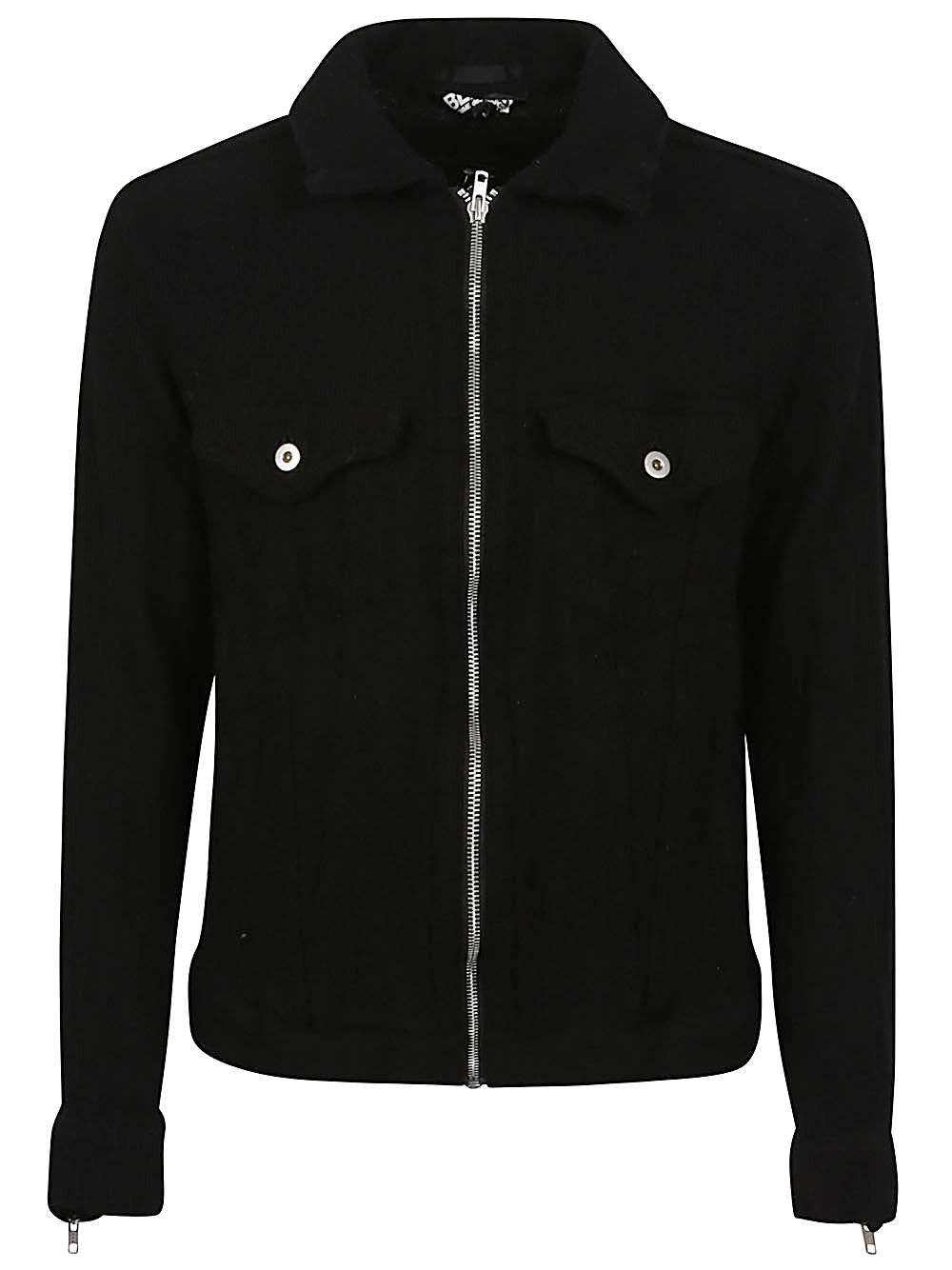 COMME des GARÇONS COMME DES GARCONS- Wool Zipped Jacket