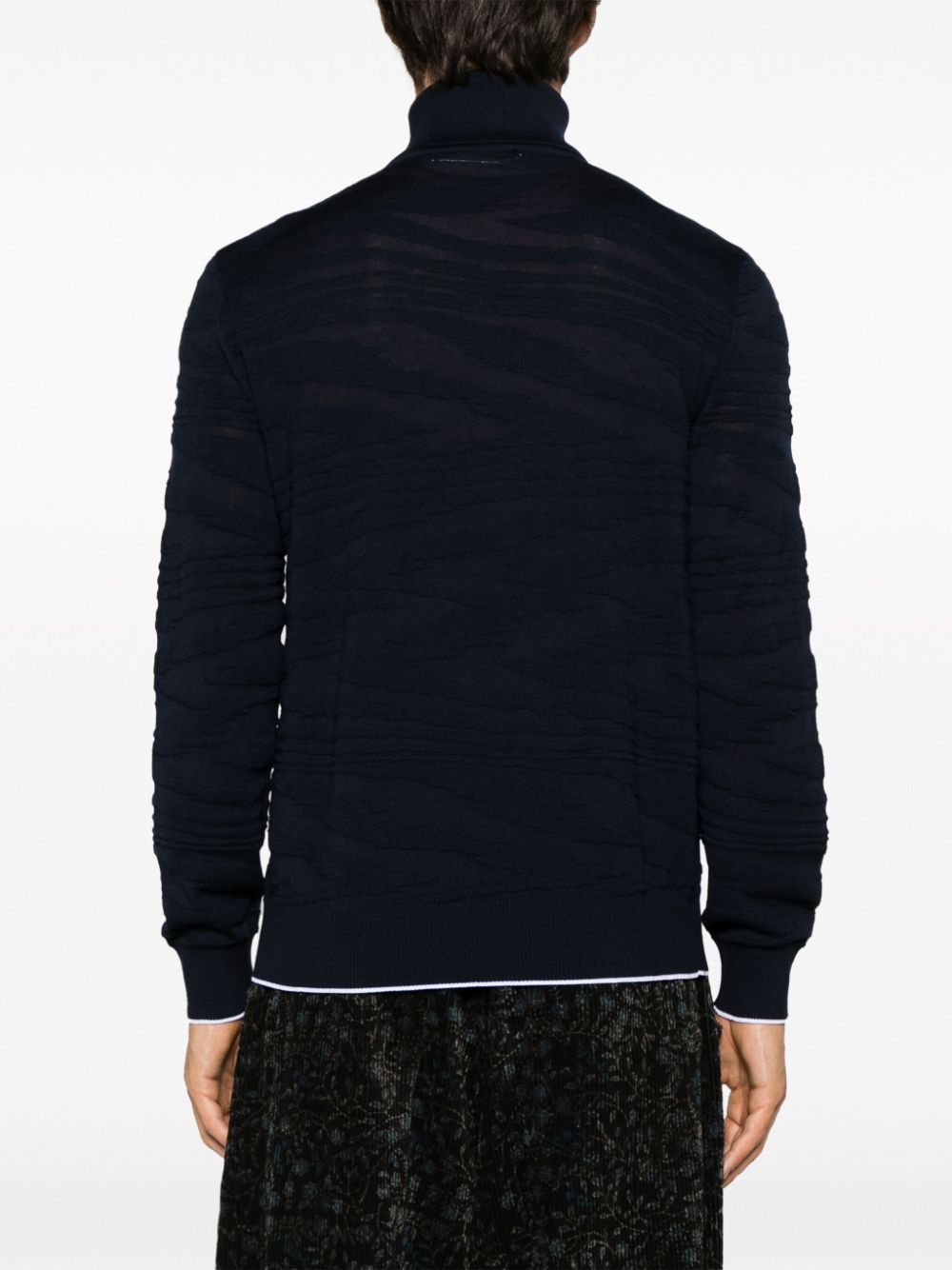 Missoni MISSONI- Wool Blend Turtleneck Sweater