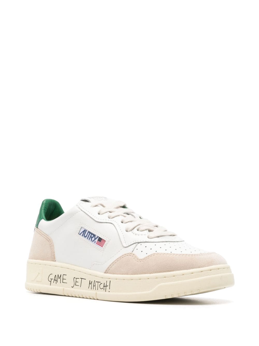 AUTRY AUTRY- Medalist Low Leather And Suede Sneakers