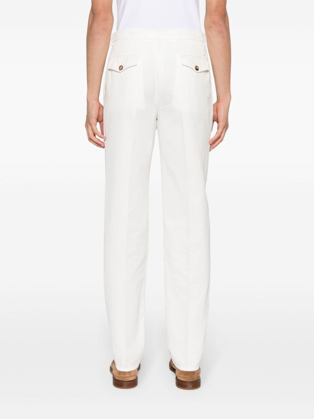 Brunello Cucinelli BRUNELLO CUCINELLI- Gabardine Trousers