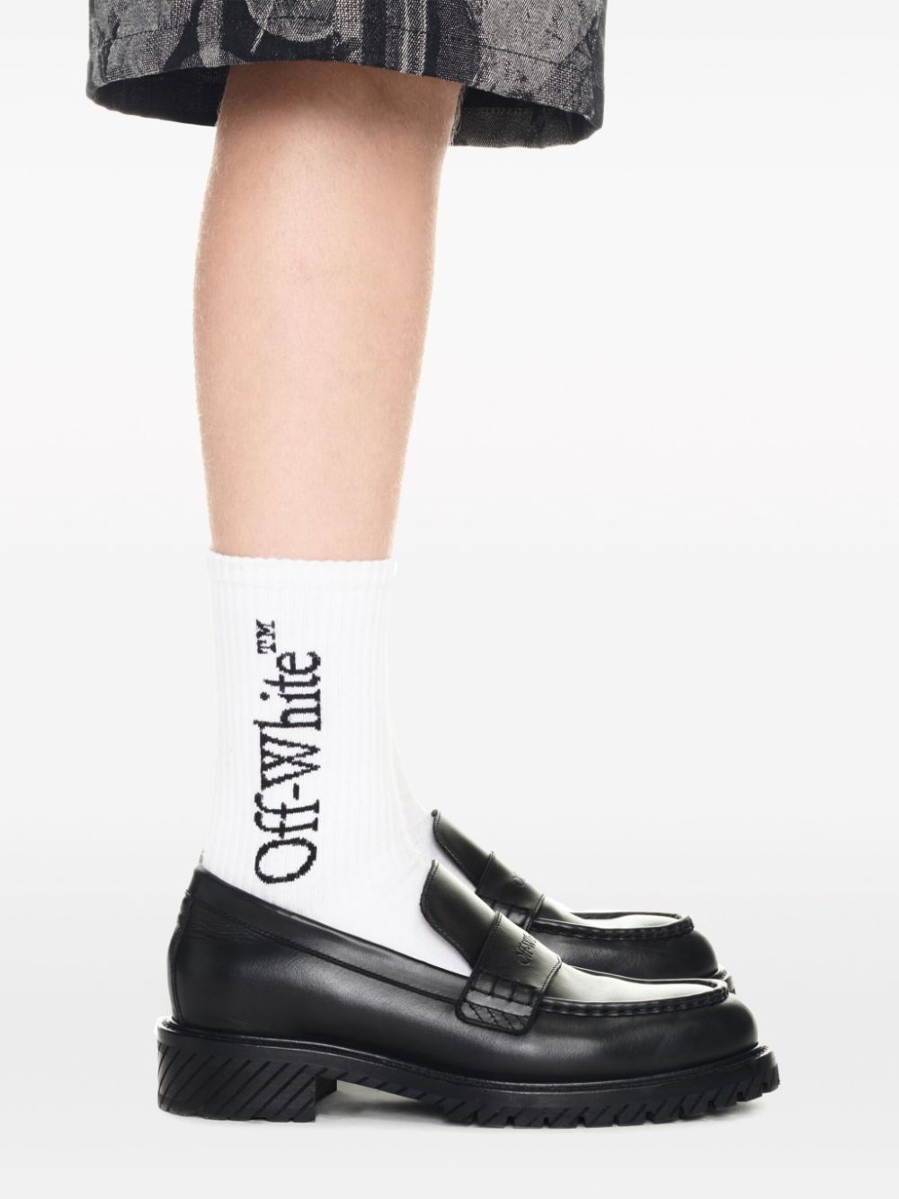 OFF-WHITE OFF-WHITE- Leather Loafers