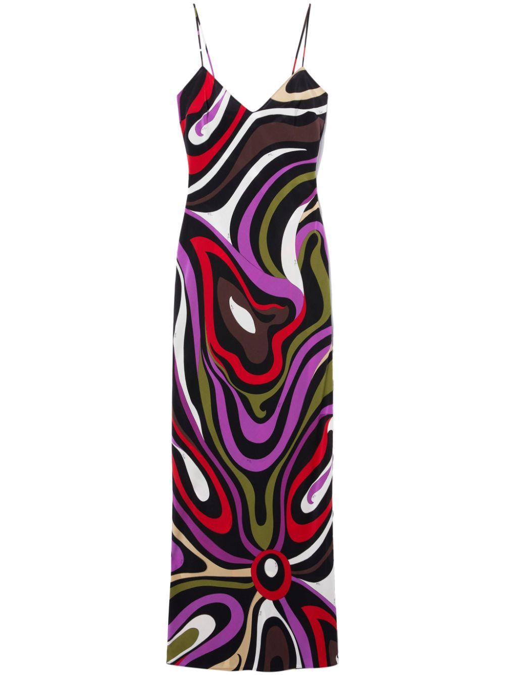 pucci PUCCI- Printed Silk Long Dress