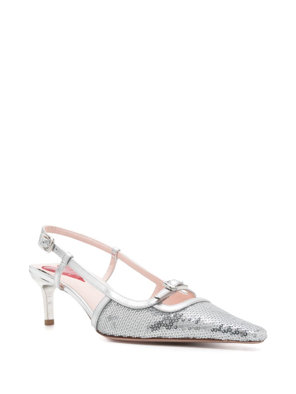 Roger Vivier ROGER VIVIER- Mini Buckle Slingback Pumps