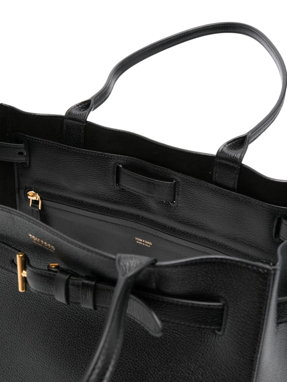 Tom Ford TOM FORD- Leather Medium Tote Bag