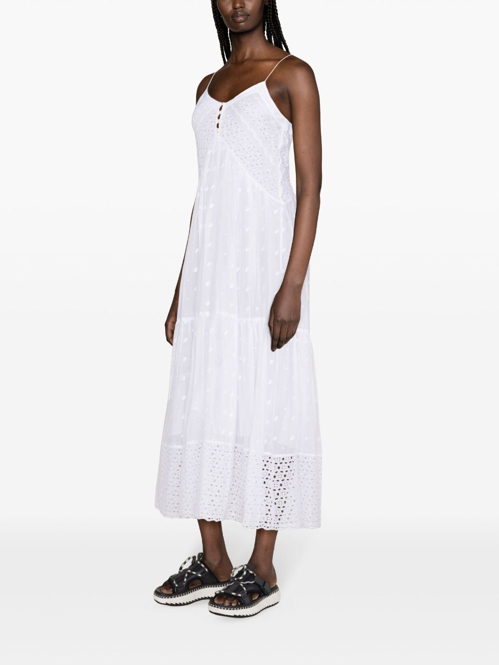 Marant Étoile MARANT ETOILE- Sabba Organic Cotton Midi Dress