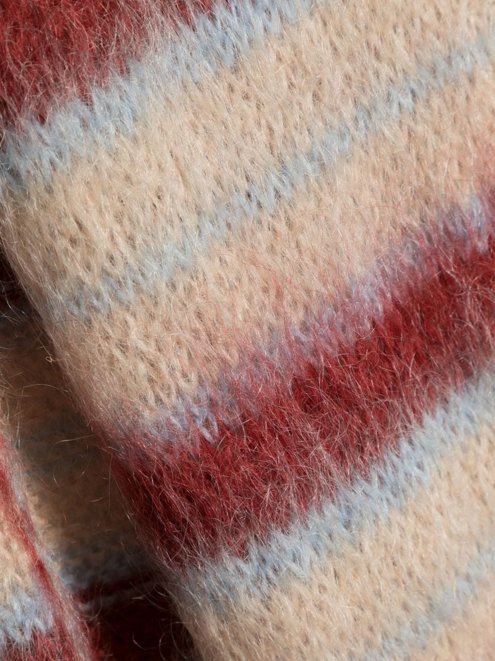 Marni MARNI- Striped Mohair Blend Scarf