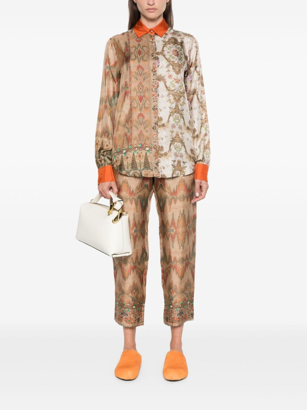 Pierre-Louis Mascia PIERRE-LOUIS MASCIA- Printed Silk Shirt