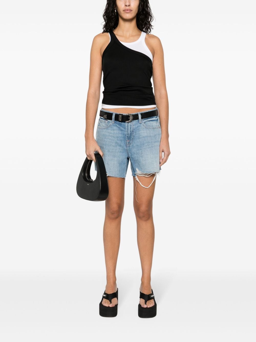 7 For All Mankind 7 FOR ALL MANKIND- Monroe Denim Shorts