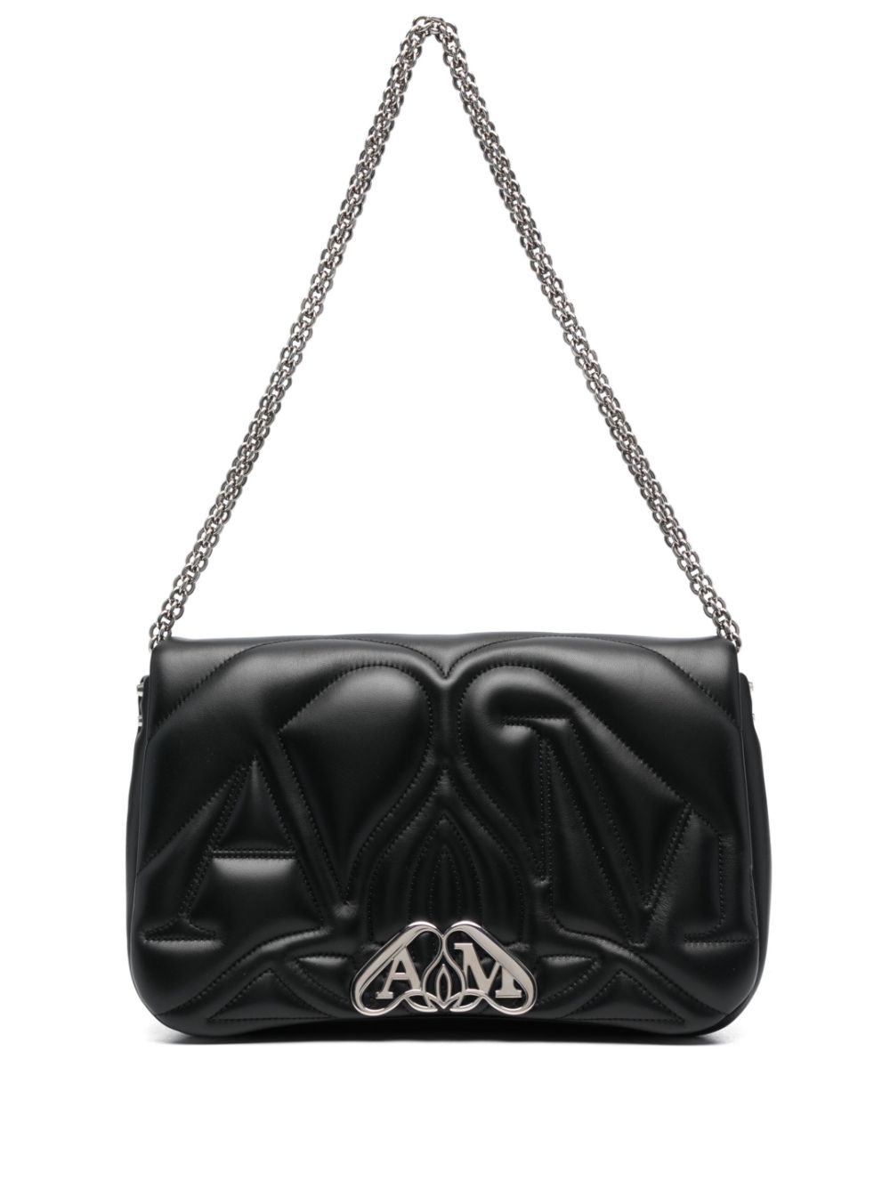 Alexander McQueen ALEXANDER MCQUEEN- Seal Leather Shoulder Bag