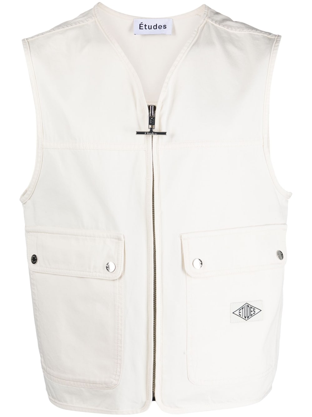 Études ÉTUDES- Zipped Cotton Vest