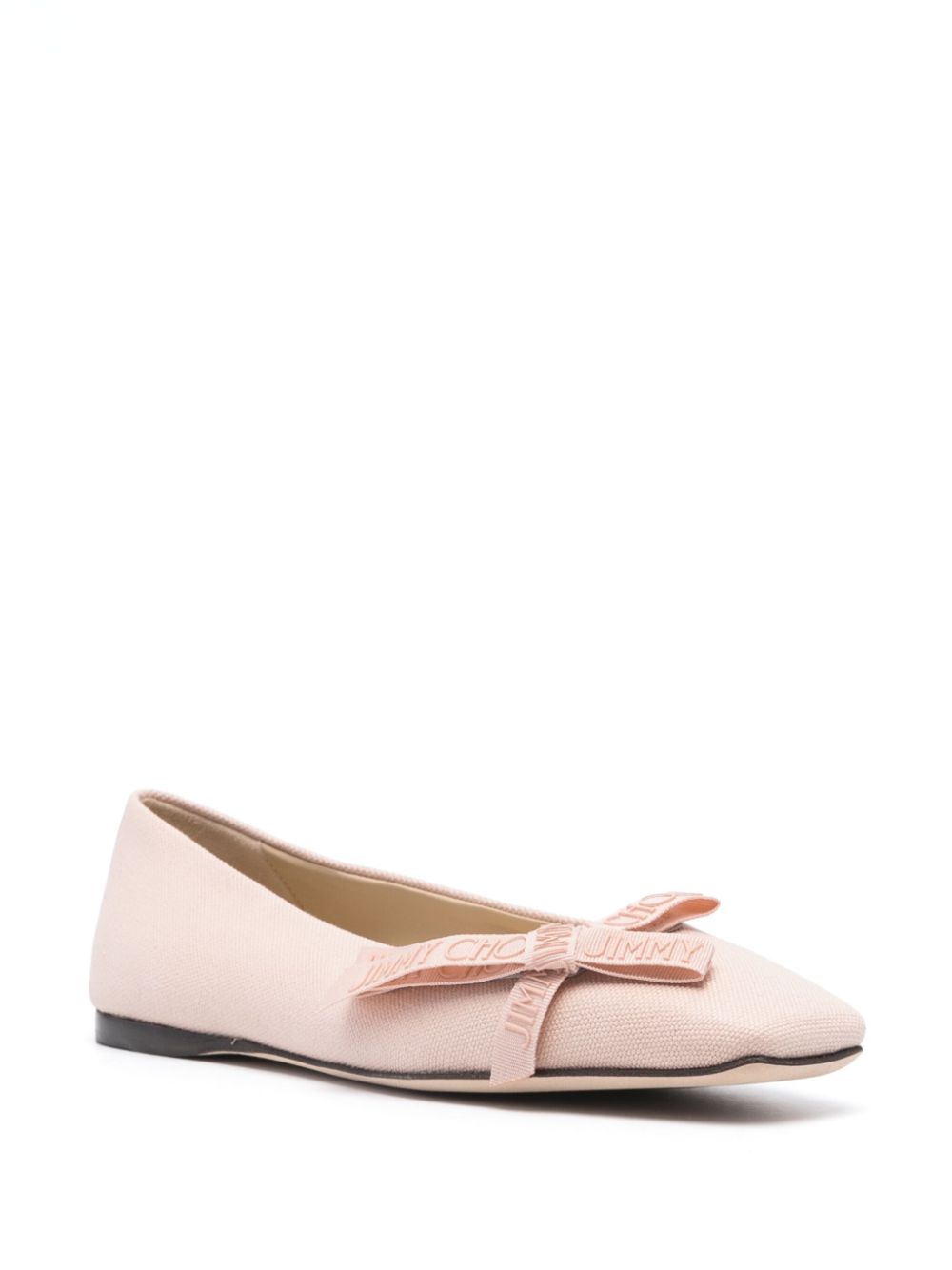 Jimmy Choo JIMMY CHOO- Veda Linen Ballet Flats