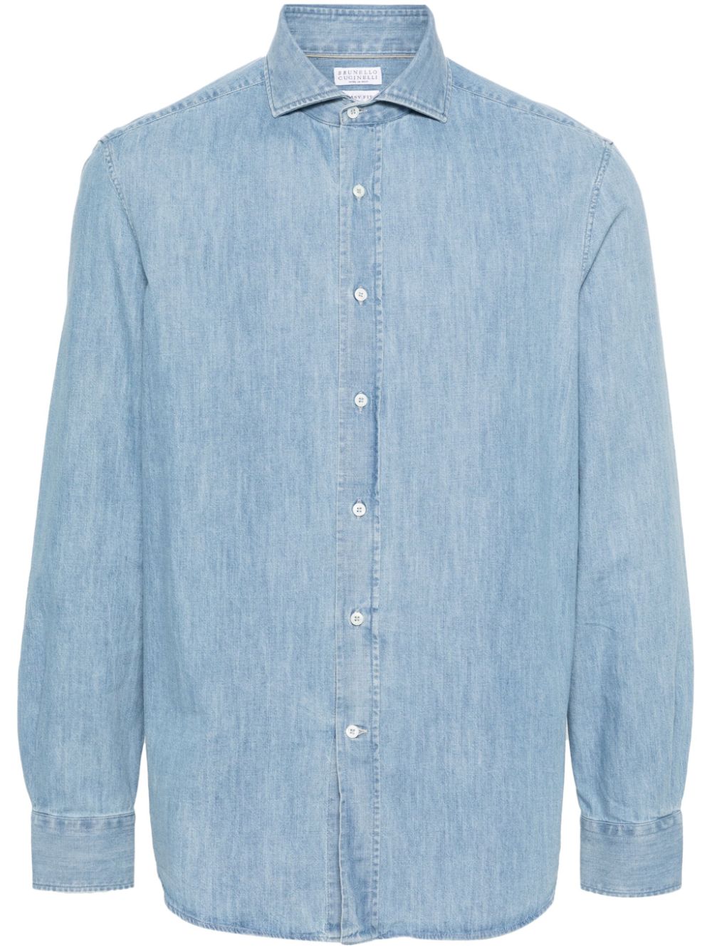 Brunello Cucinelli BRUNELLO CUCINELLI- Denim Shirt