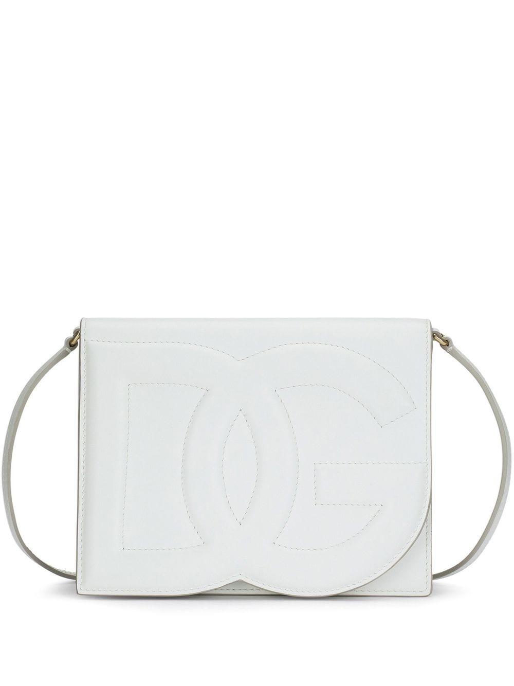 Dolce & Gabbana DOLCE & GABBANA- Dg Logo Leather Shoulder Bag