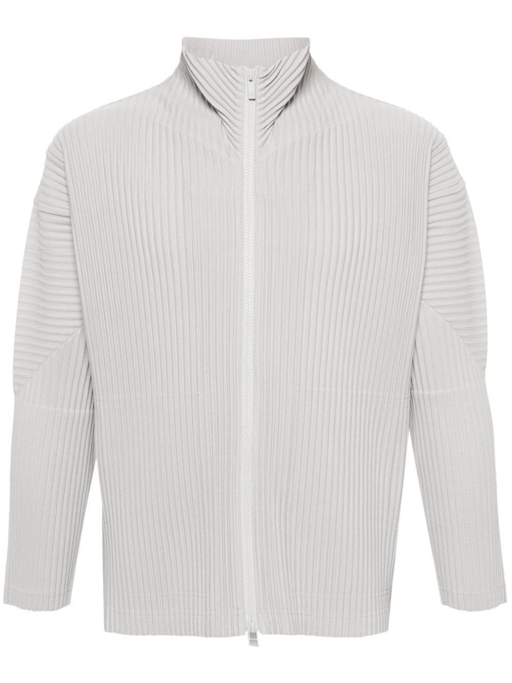  HOMME PLISSE' ISSEY MIYAKE- Pleated Cardigan