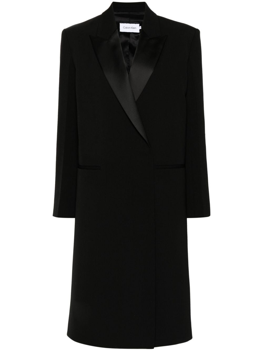 Calvin Klein CALVIN KLEIN- Long Coat In Wool