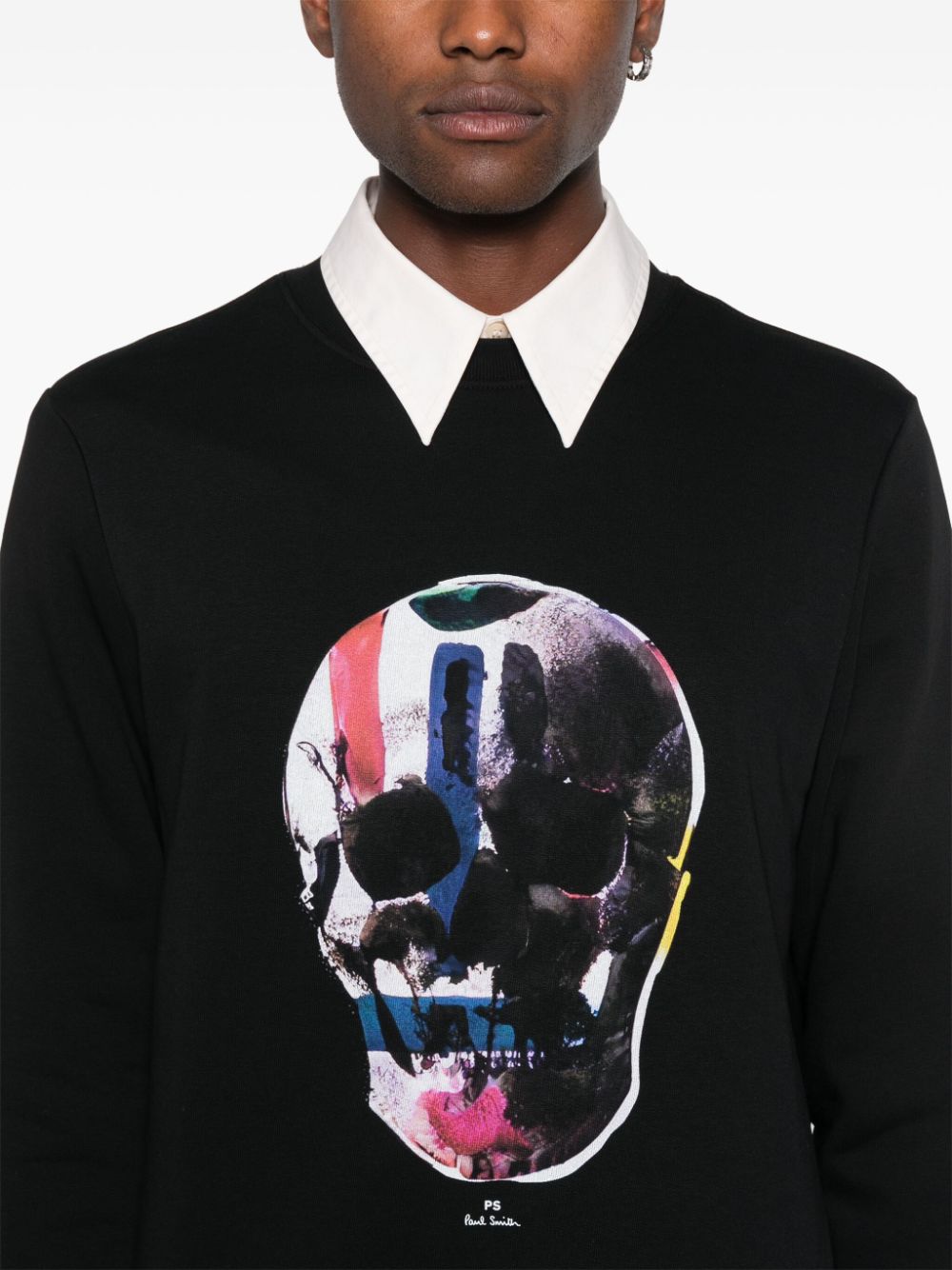 Ps Paul Smith PS PAUL SMITH- Skull Cotton Sweatshirt