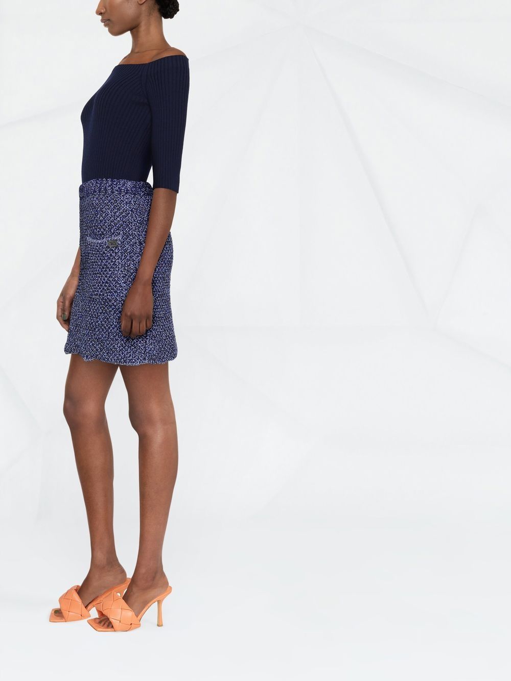 Ferragamo FERRAGAMO- Denim Skirt