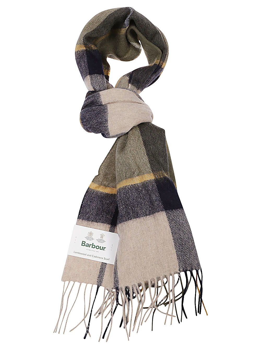 Barbour BARBOUR- Carrbridge Tartan Wool Scarf