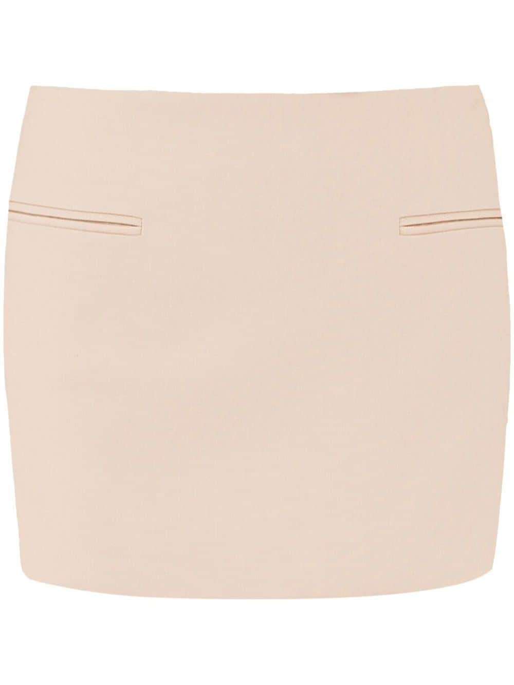 Ferragamo FERRAGAMO- Wool Mini Skirt