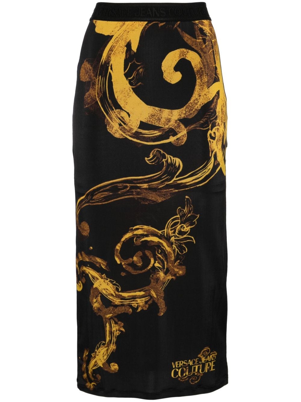 Versace Jeans Couture VERSACE JEANS COUTURE- Pencil Skirt With Print