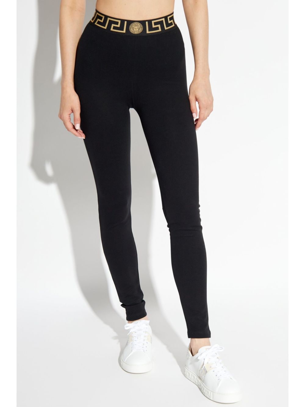 Versace VERSACE- Greca Waistband Leggings