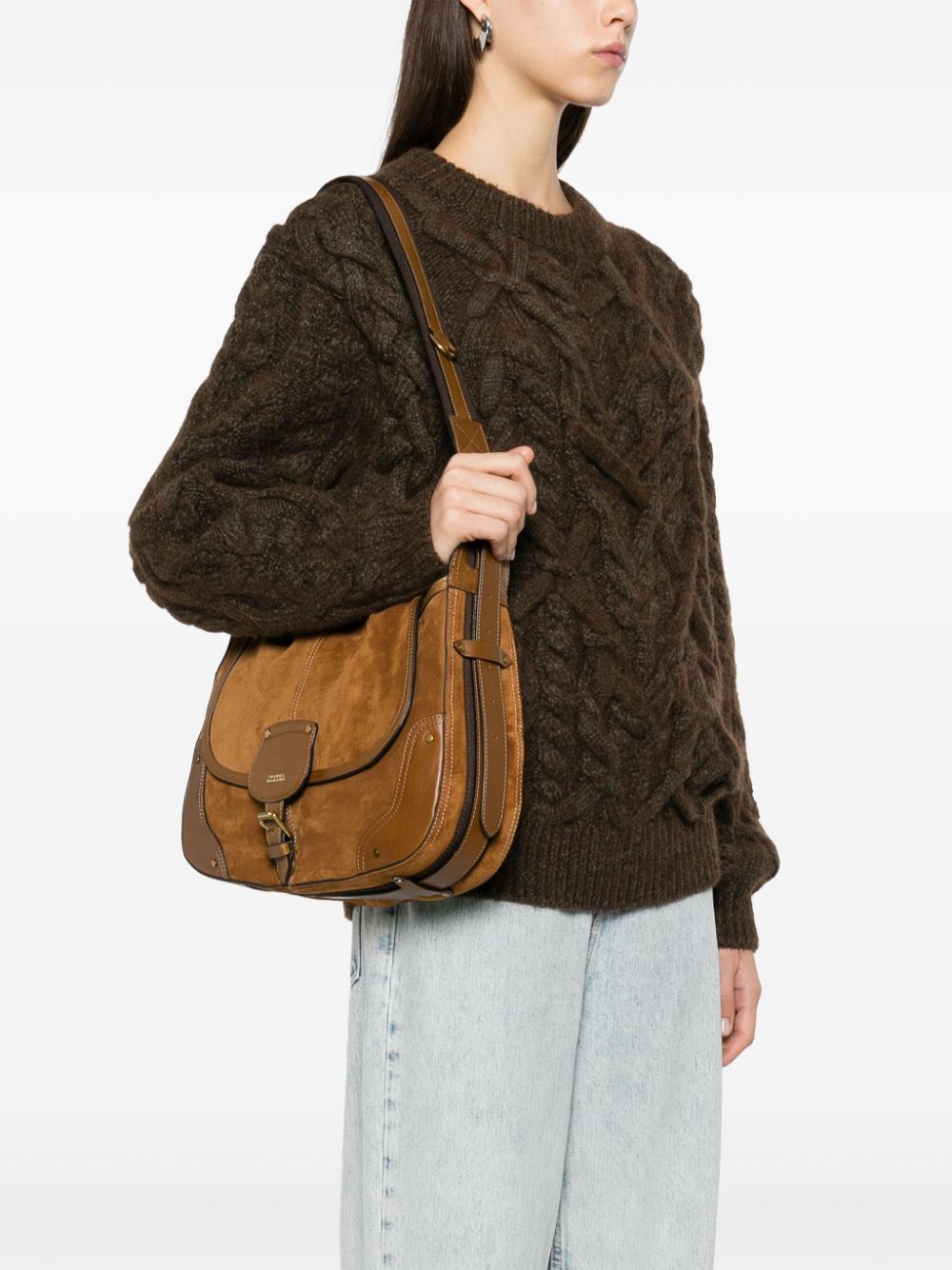 Isabel Marant ISABEL MARANT- Sierra Leather Shoulder Bag