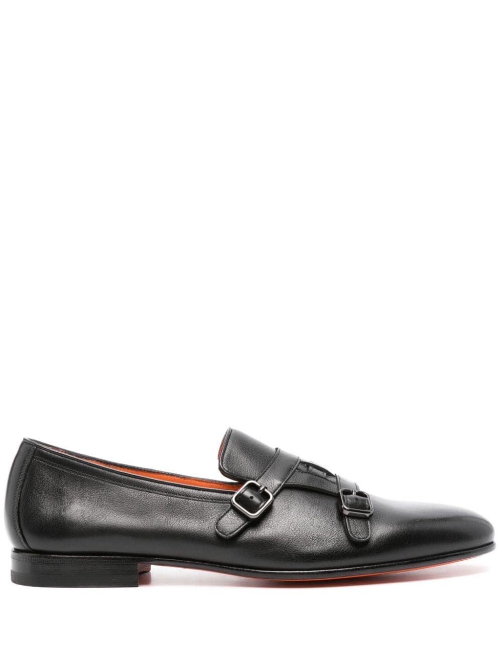 Santoni SANTONI- Leather Mocassin