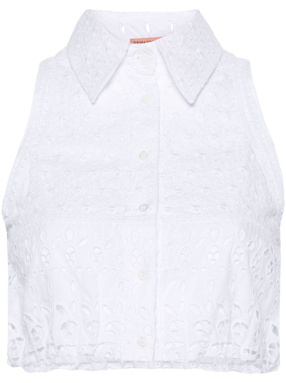 Ermanno Scervino ERMANNO SCERVINO- Cotton Sleeveless Shirt