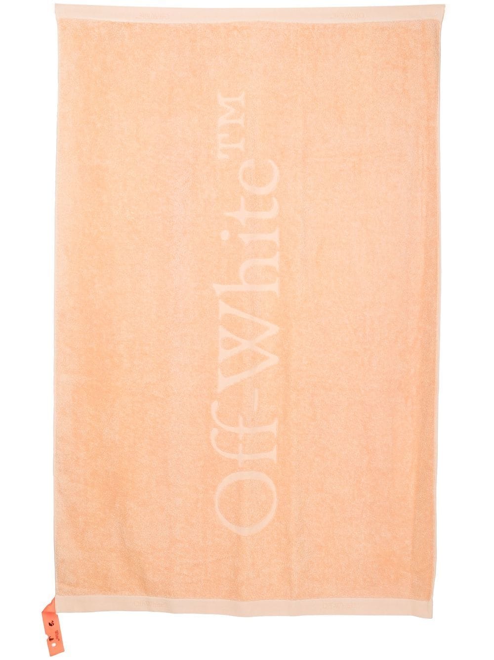 OFF-WHITE OFF-WHITE- Bookish Cotton Shower Towel