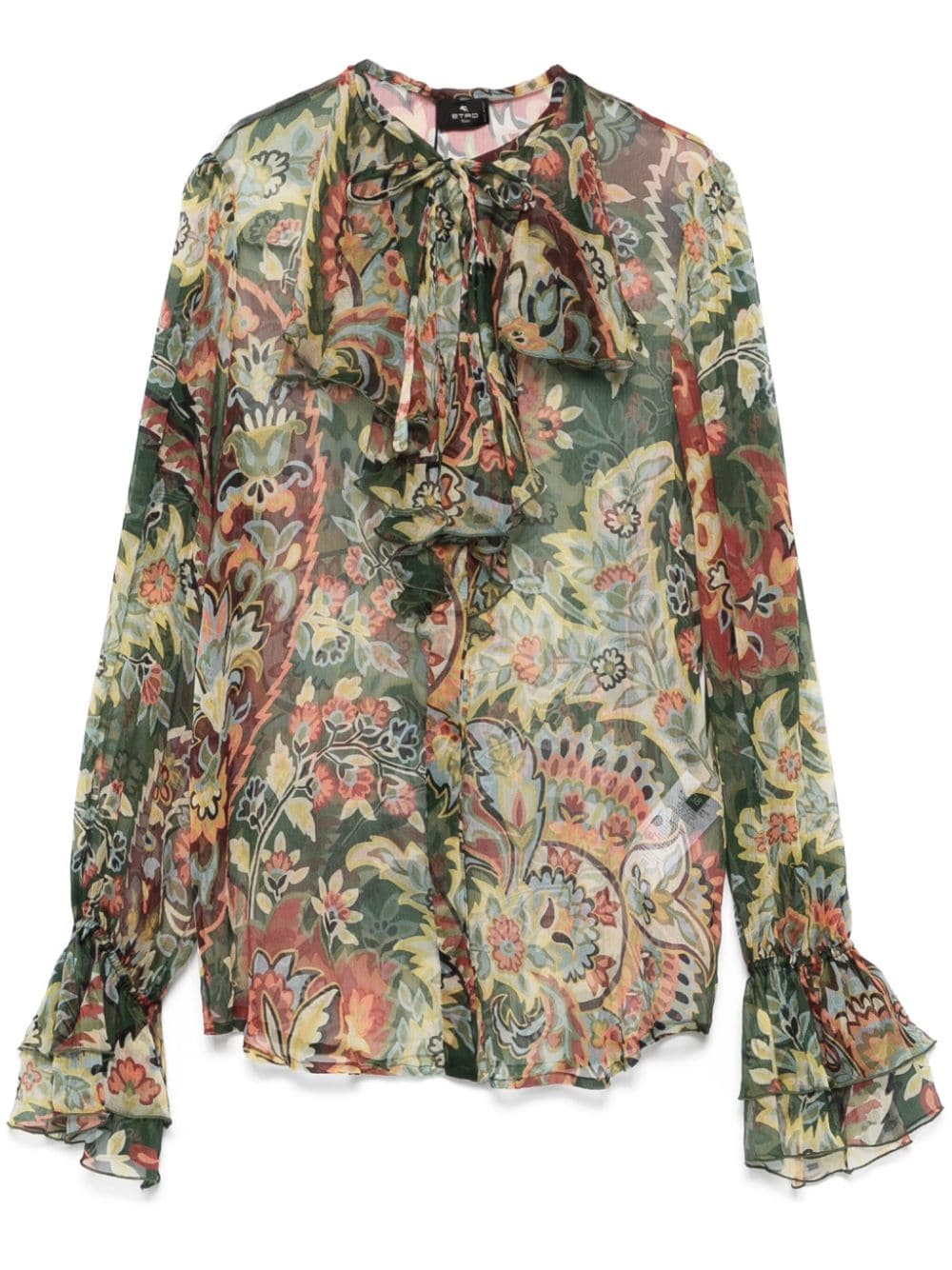 Etro ETRO- Printed Silk Shirt