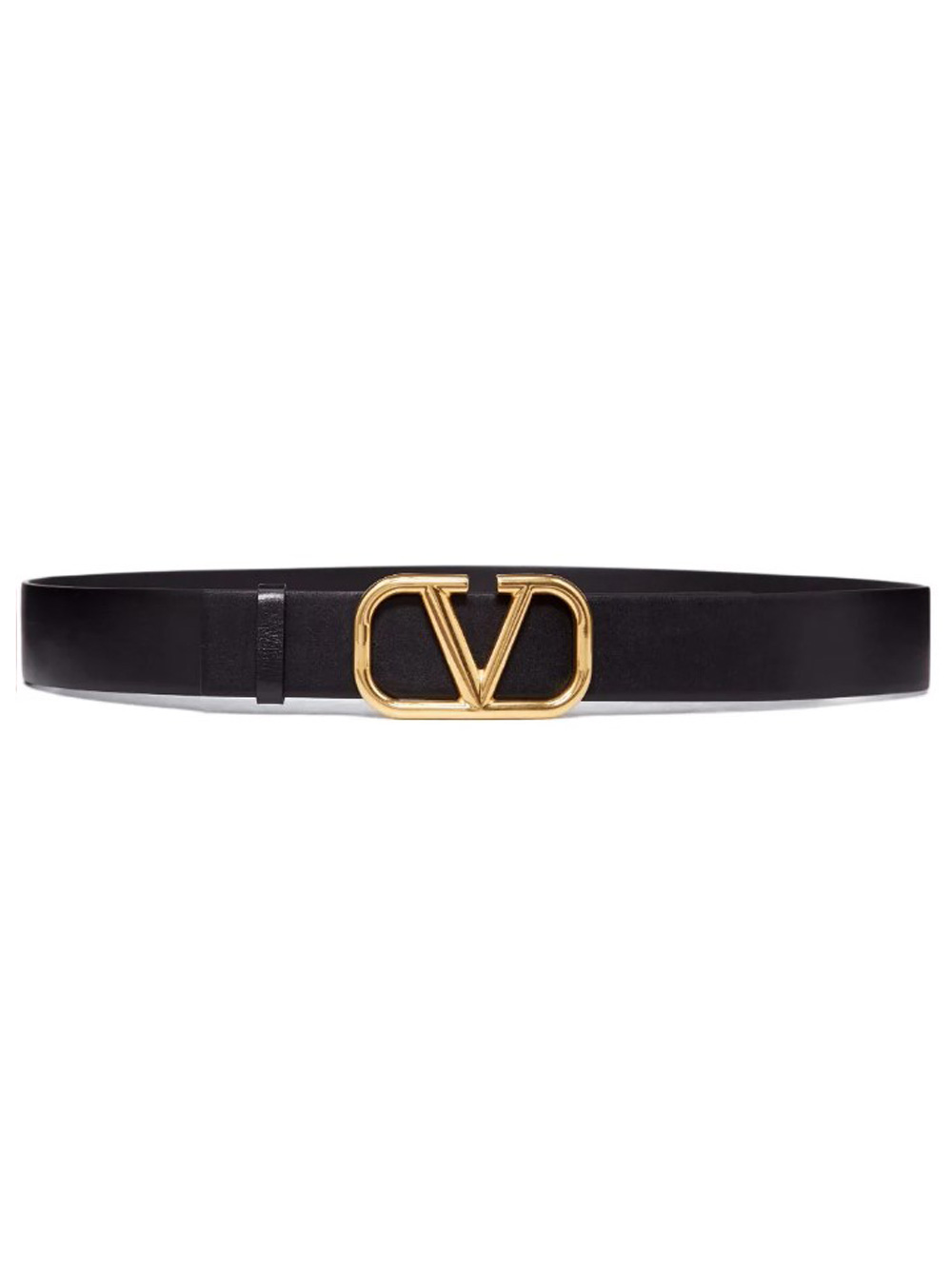 VALENTINO GARAVANI VALENTINO GARAVANI- Leather Belt With Logo Buckle