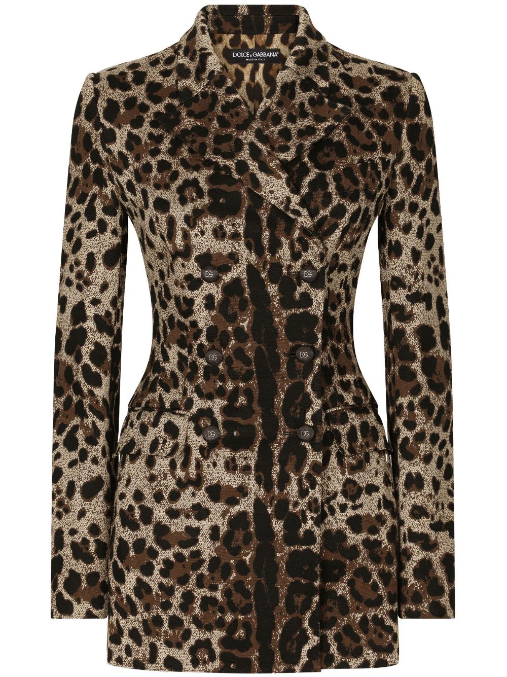 Dolce & Gabbana DOLCE & GABBANA- Wool Double-breasted Blazer Jacket