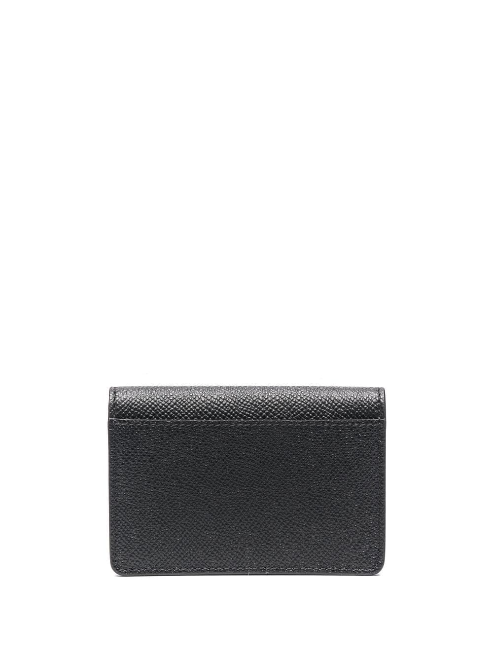 Ferragamo FERRAGAMO- Gancini Leather Credit Card Case