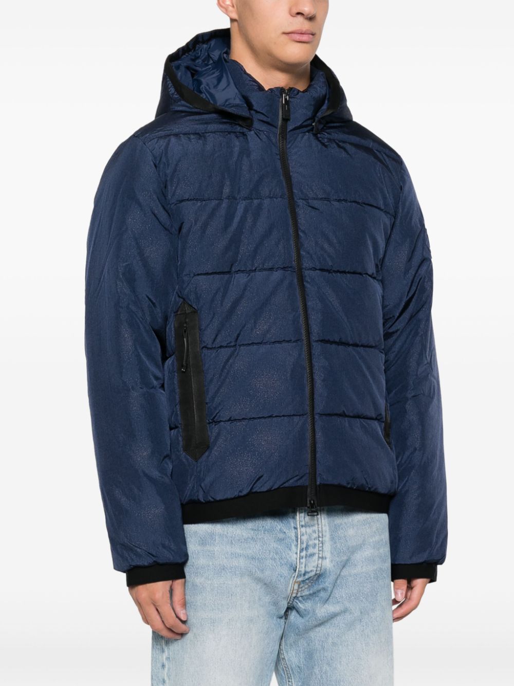 EA7 EA7- Hooded Down Jacket