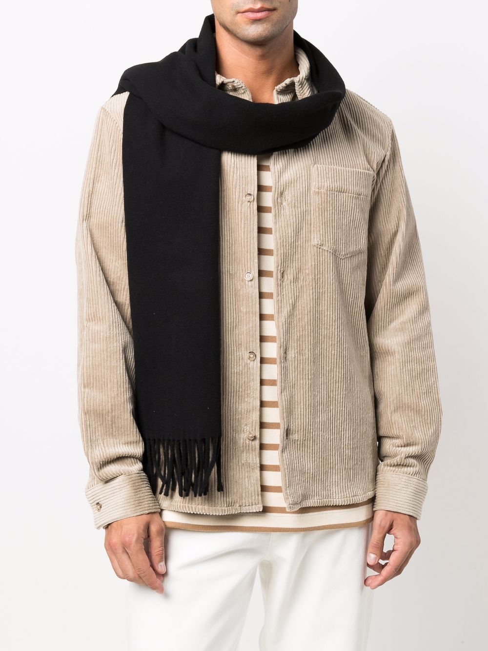 A.P.C. A.P.C.- Ambroise Brodee Wool Scarf