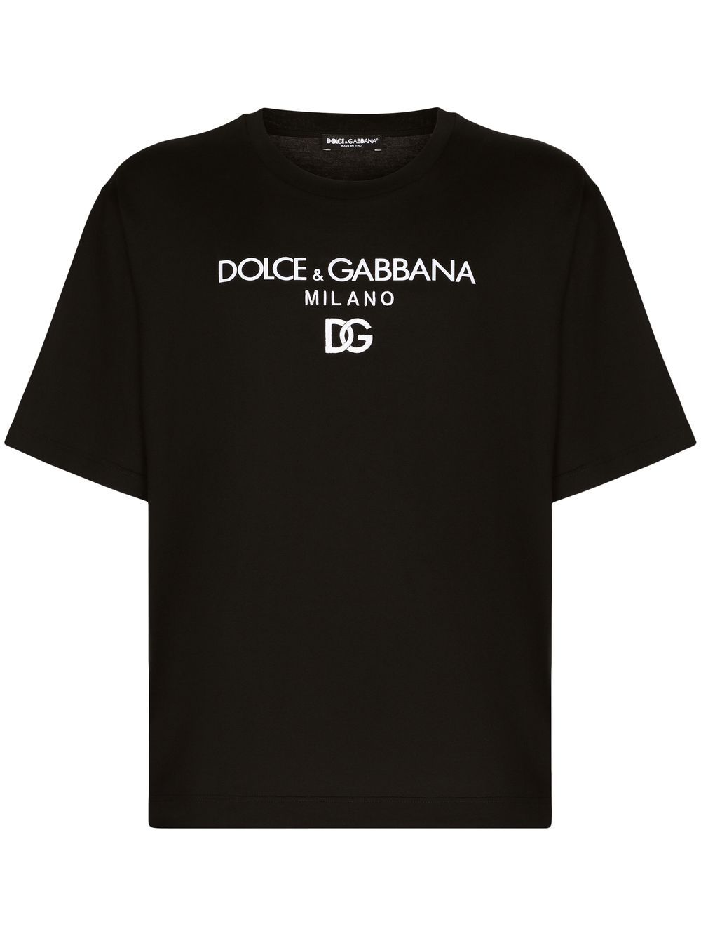 Dolce & Gabbana DOLCE & GABBANA- Logo Cotton T-shirt