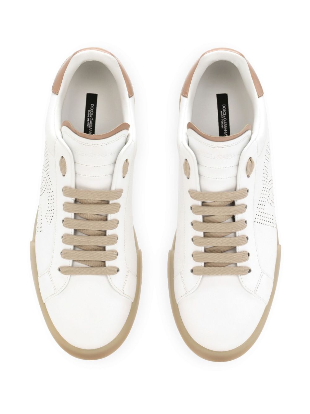 Dolce & Gabbana DOLCE & GABBANA- Portofino Leather Sneakers