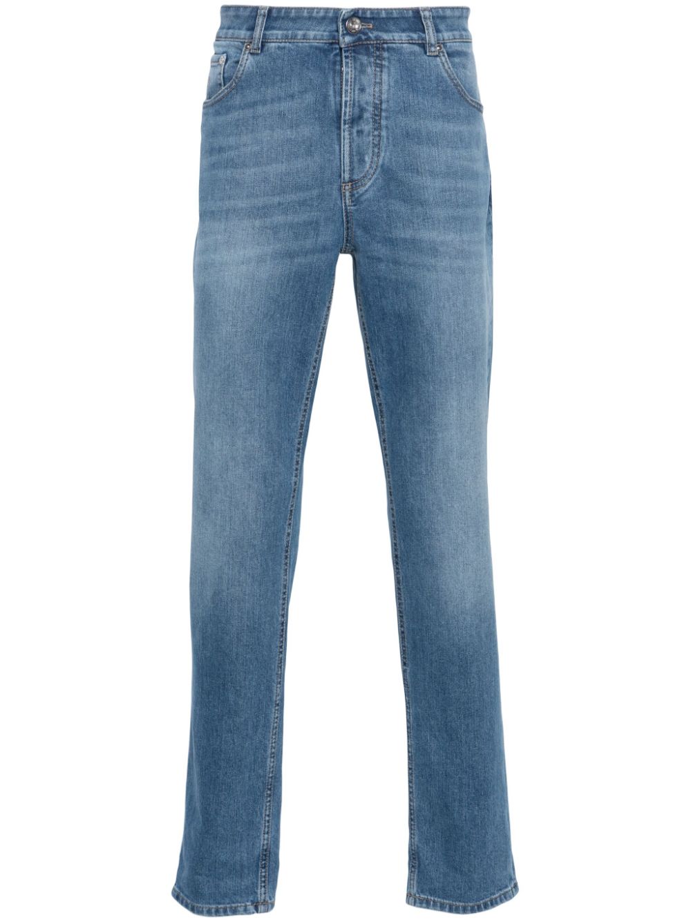 Brunello Cucinelli BRUNELLO CUCINELLI- Denim Cotton Jeans