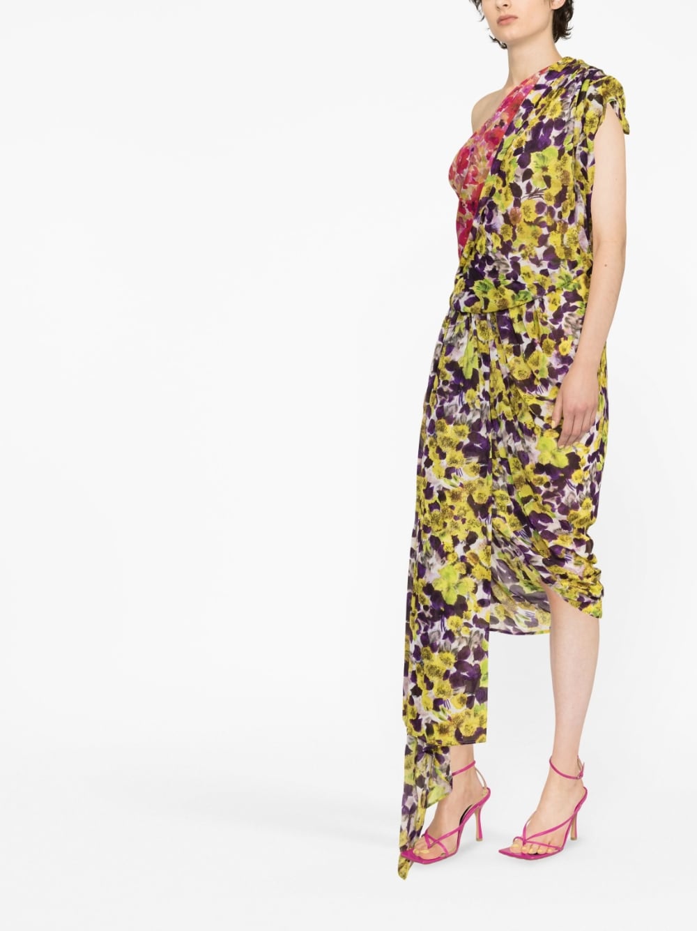 Dries Van Noten DRIES VAN NOTEN- Printed Viscose Dress