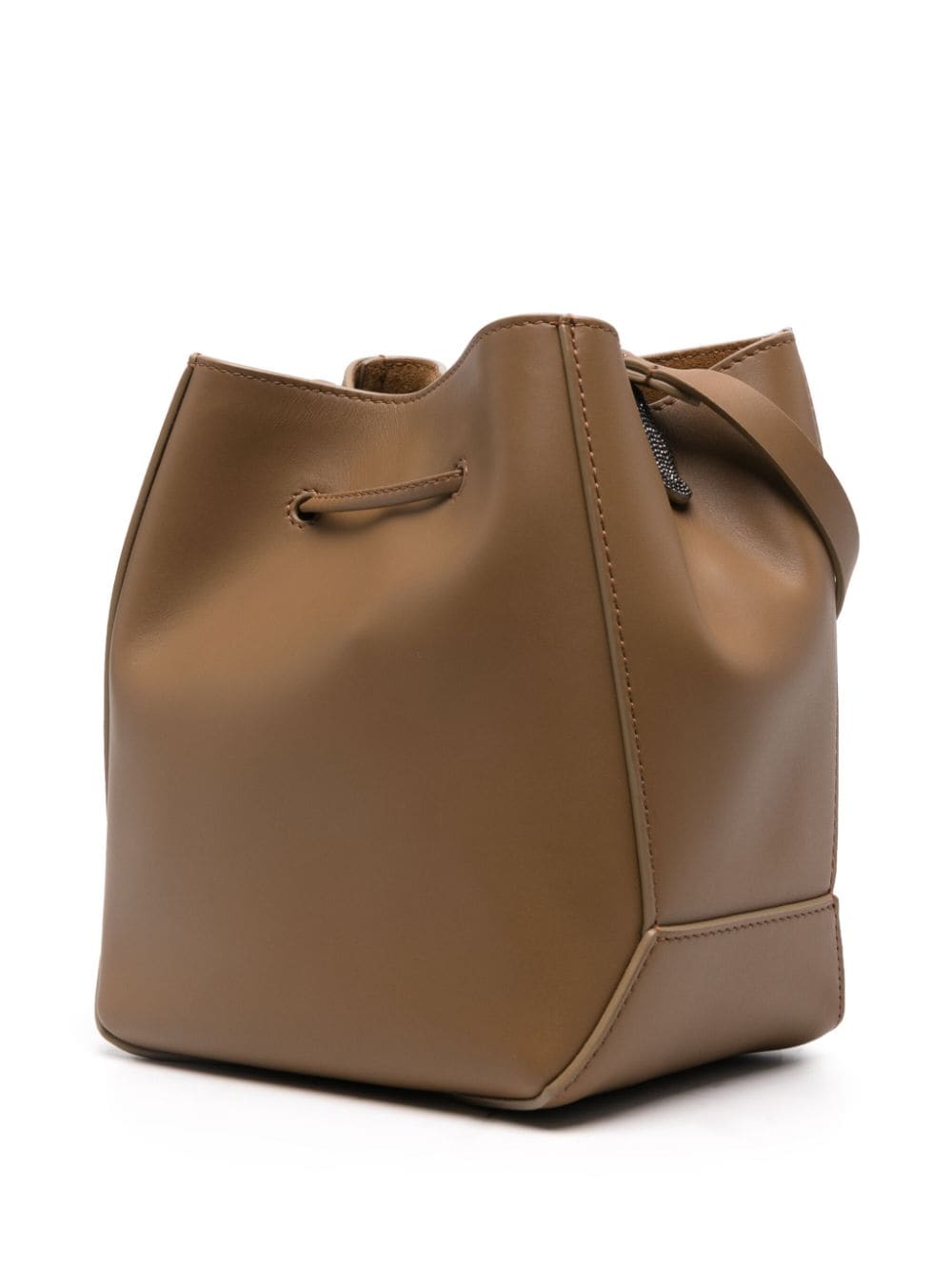 Brunello Cucinelli BRUNELLO CUCINELLI- Leather Shoulder Bag