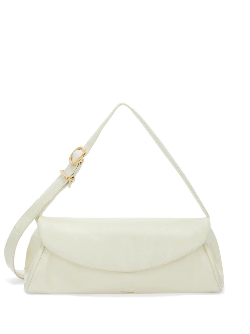 Jil Sander JIL SANDER- Cannolo Padded Large Leather Shoulder Bag