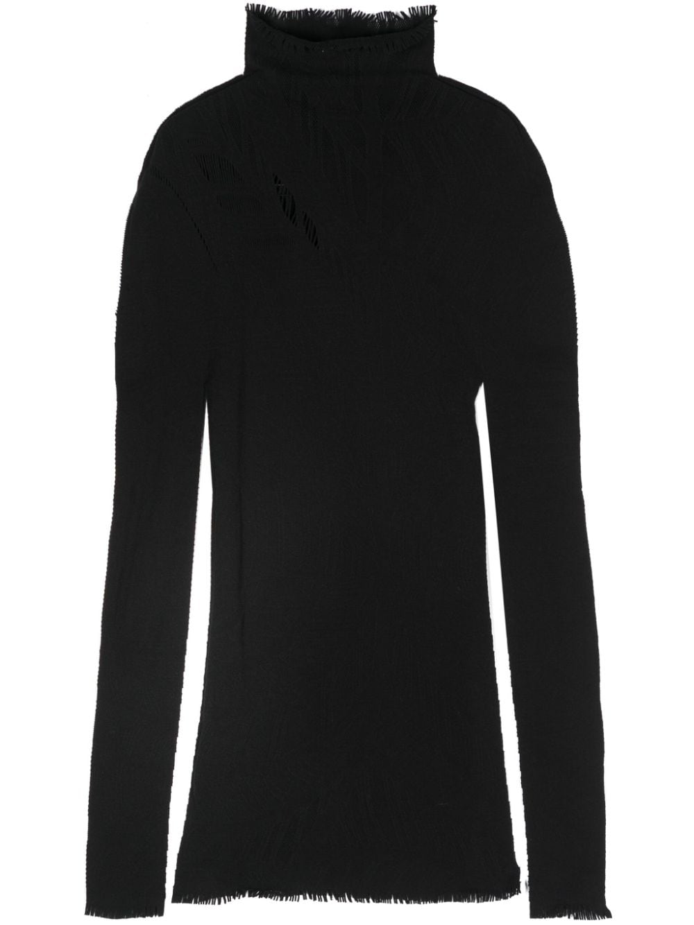 Issey Miyake ISSEY MIYAKE- Nylon Turtle-neck Top