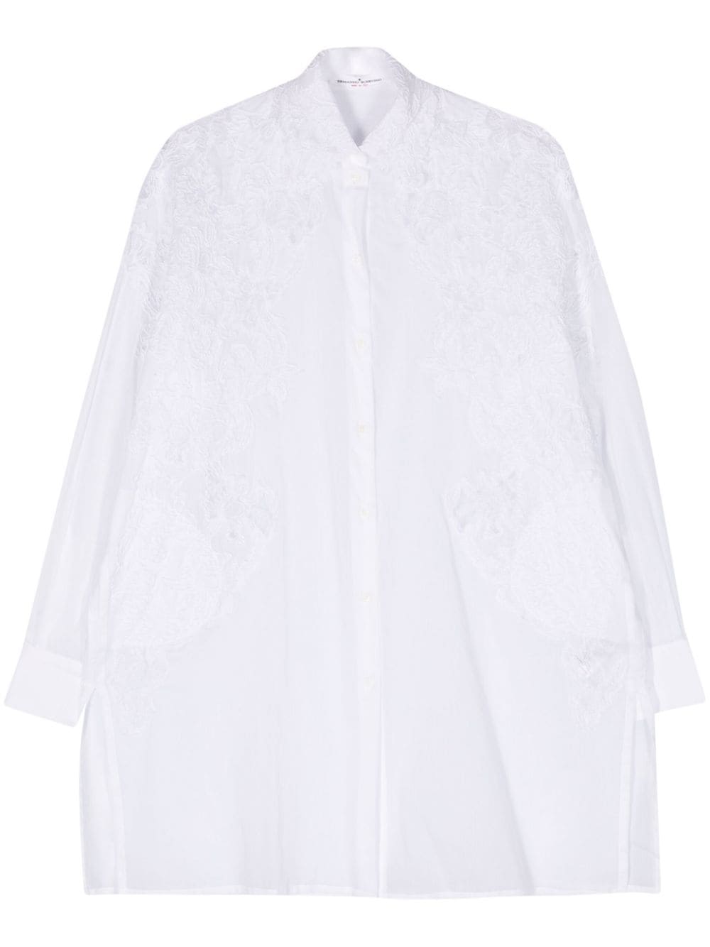 Ermanno Scervino ERMANNO SCERVINO- Oversized Cotton Shirt