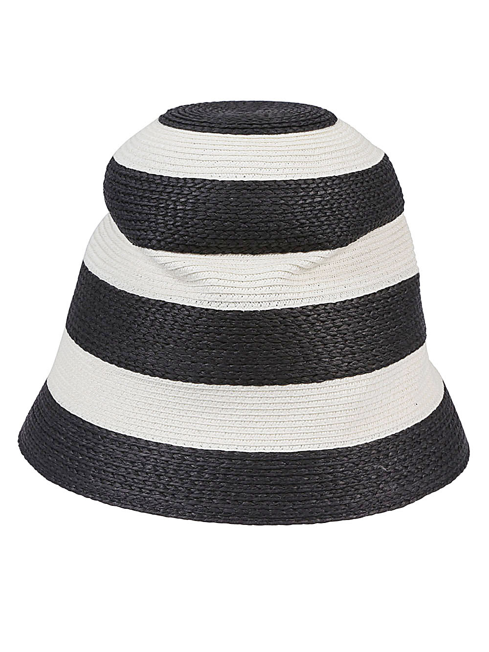 Liviana Conti LIVIANA CONTI- Striped Cloche Hat